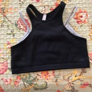 Black Sports Bra